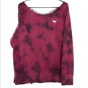 VS PINK slouch sweatshirt